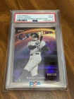 2025 Topps Finest Creators Aaron Judge Purple Refractor /125 Psa 9