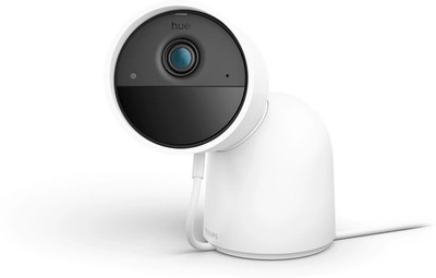 Philips Hue Wired Camera with Desktop Stand- White