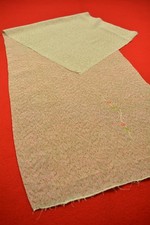 Vintage Japanese Silk Kimono Fabric Textile Remnant Craft Material 39.4"/CF45/45