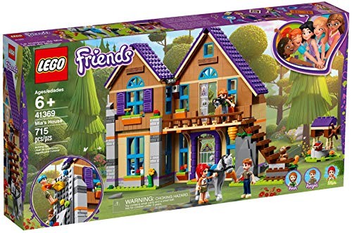 Конструктор LEGO Friends Mias House Animal 41369, 715шт, Имитирующие игрушечные кирпичики