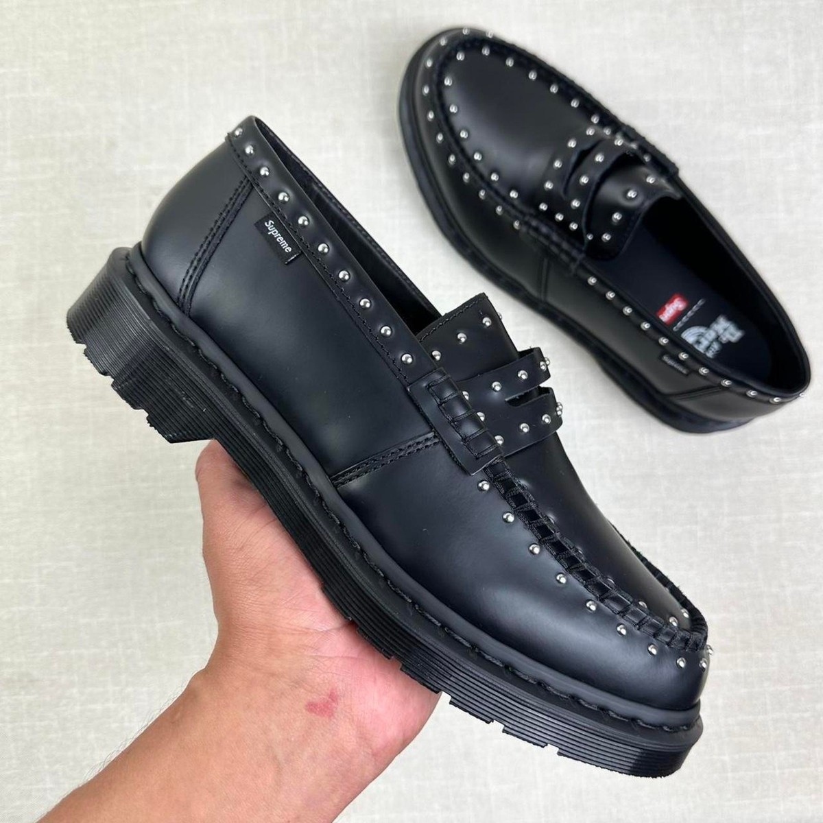 Supreme × Dr.Martens Studded Penton Supreme Dr. Martens Studded Penton Loafer (SS25) - $198