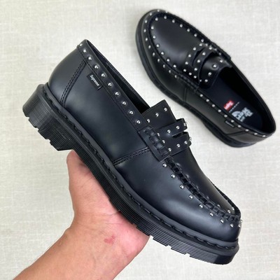 Supreme × Dr.Martens StuddedPentonLoafer Dr. Martens Studded Penton Loafer Supreme Black Men's