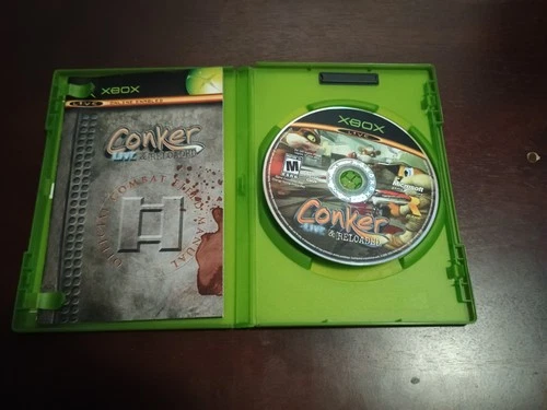 New ListingOriginal Xbox Conker: LIve & Reloaded Video Game