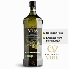Atlas 1 LT Cold Press Extra Virgin Olive Oil with Polyphenol Rich SHIPS FROM USA