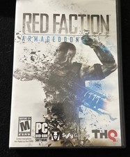 CIB- Red Faction Armageddon PC Game Complete w/ Manual  Inserts  Good Condition