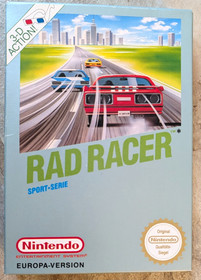 Rad Racer - Gioco Nintendo NES - RadRacer