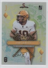 2024 Wild 5 Card Draw Stacked Deck Jumbo Jack of Diamonds 1/3 Sam Leavitt s5q