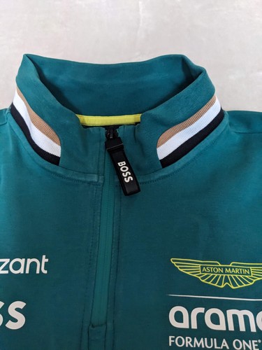 Aston Martin F1 - Team Issue 1/4 Zip Fleece - Small - Picture 4 of 11