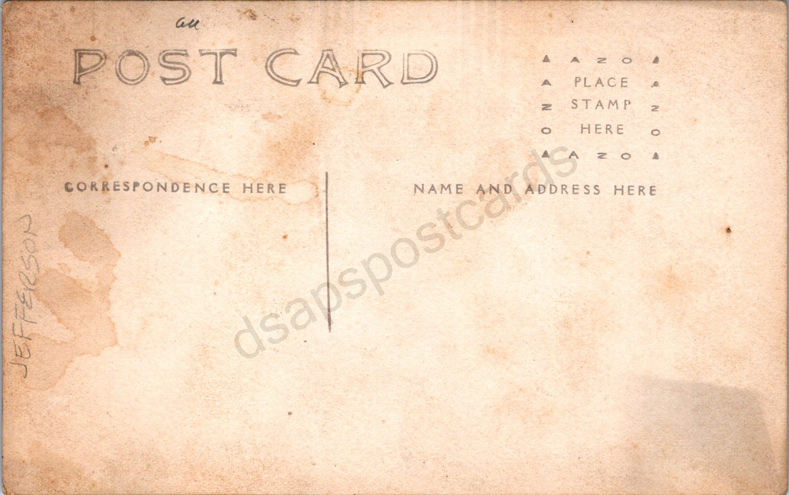 K11/ Ohl Pennsylvania RPPC Postcard c1910 A.H. Reitz's general Store  104