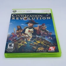 Sid Meier's Civilization Revolution Xbox 360, 2008 Complete w/ Manual CIB Tested