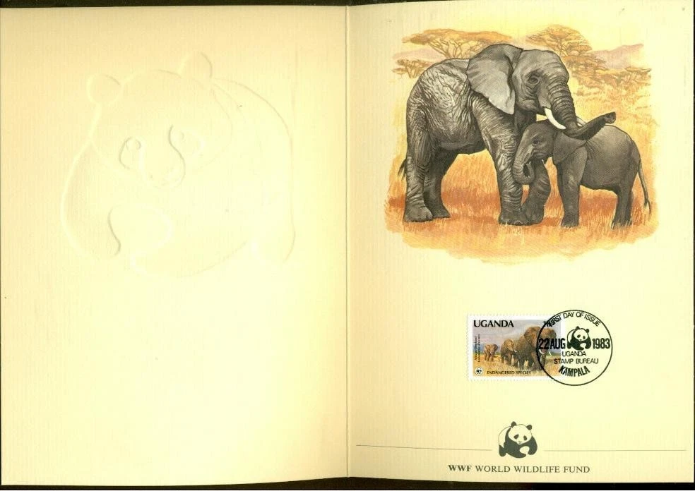 25+ World Wildlife Fund (WWF) First Day Cover Wild Animal Postal