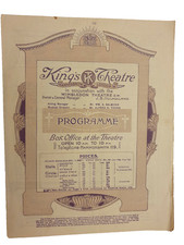 1920 Theatre Programme La Cigale - James Hay Eleanor Mathieson Alec Burrell