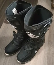 Answer Racing AR1 Boots Black Motorcycle MX Off-road ATV BMX MTB Adult Size 12