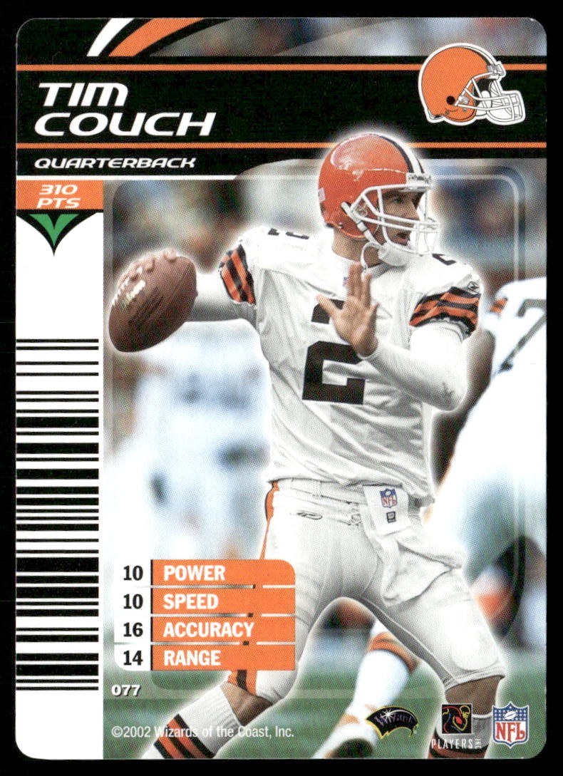 2002 NFL Showdown Tim Couch #077
