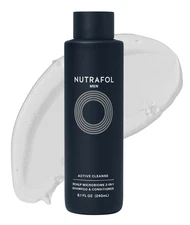 Nutrafol Men's 2-in-1 Shampoo Conditioner Sulfate-Free 8.1oz Thinning Hair