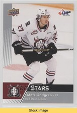 2022-23 Upper Deck CHL Stars Mats Lindgren #348 READ 1q0h
