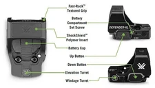 Vortex Optics Defender-XL Micro Red Dot Sights (5 MOA)