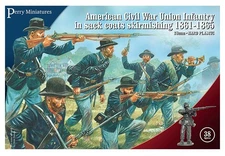 Perry Miniatures: American Civil War Union Infantry in Sack Coats - 38 Figures