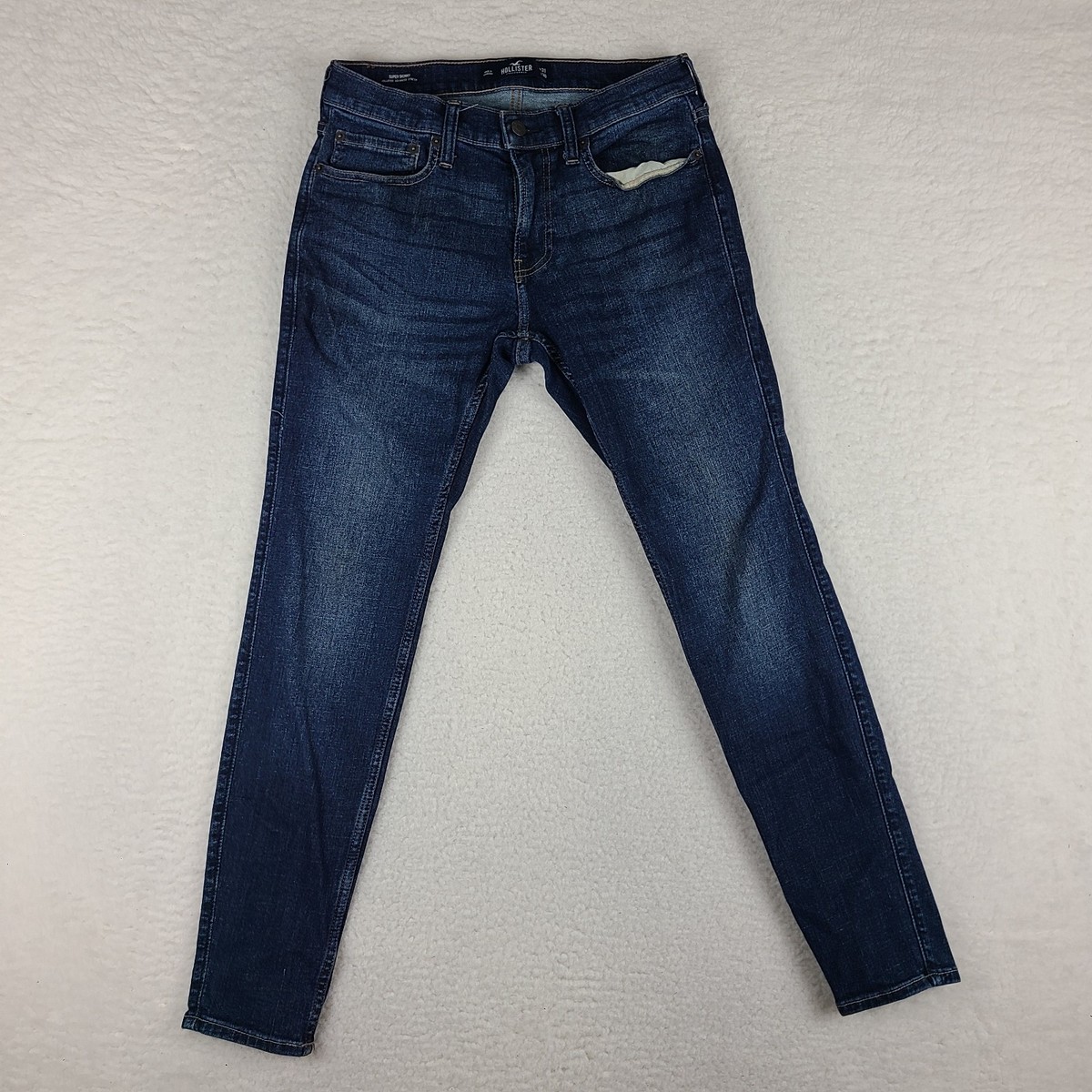 Blue Jeans Men Jeans Hollister Skinny Hollister Jeans Men's