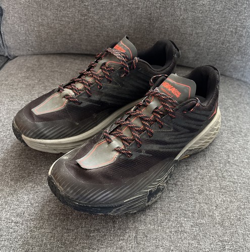 Hoka One One Speedgoat 4 Trail Laufschuhe Herren Größe 9,5 Vibram Sohle Turnschuhe - Bild 3 von 10