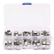 100Pcs Type-C USB Connectors - Repair Kit Assortment