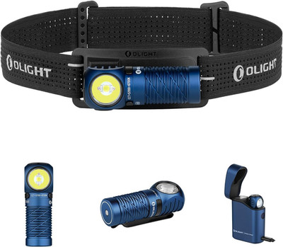 Perun 3 Mini Premium Headlamp 1250 Lumens with Type-C Charging Box, Rechargeable
