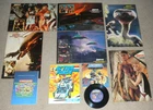 1980s Vintage Toy Magazine Poster Lot Action Figure TMNT Guide Book MOTU Record