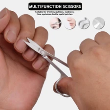 Travel Manicure Set Professional Nail Clipper Kit-5 Pieces Stainless Steel Ma...