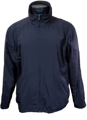 Helly Hansen Water Resistant Breathable Black Long Sleeve Jacket Mens Sz M *Note