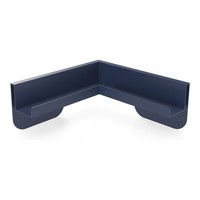 Magnetoplan Eck-Ablageleiste FüR Infinity Wall Kobaltblau Ral 5013