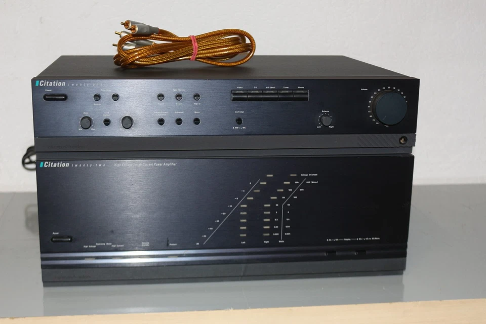 Harman Kardon Citation 21 Vorverstärker Preamp Citation 22 Endstufe Poweramp - Bild 3 von 4