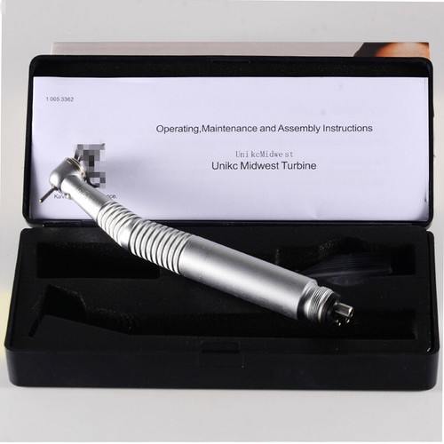 Generatore Elettrico Dentale Fibra Ottica LED Standard Manipolo Alta Velocità 4 Fori Stile K - Foto 1 di 8