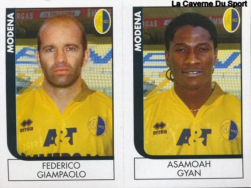 598 GIAMPAOLO/GYAN ITALIA MODENA SERIE B STICKER CALCIATORI 2006 PANINI