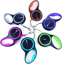 16ft Retractable Dog Leash Heavy Duty, LITTLE OR BIG DOGS, with Collar