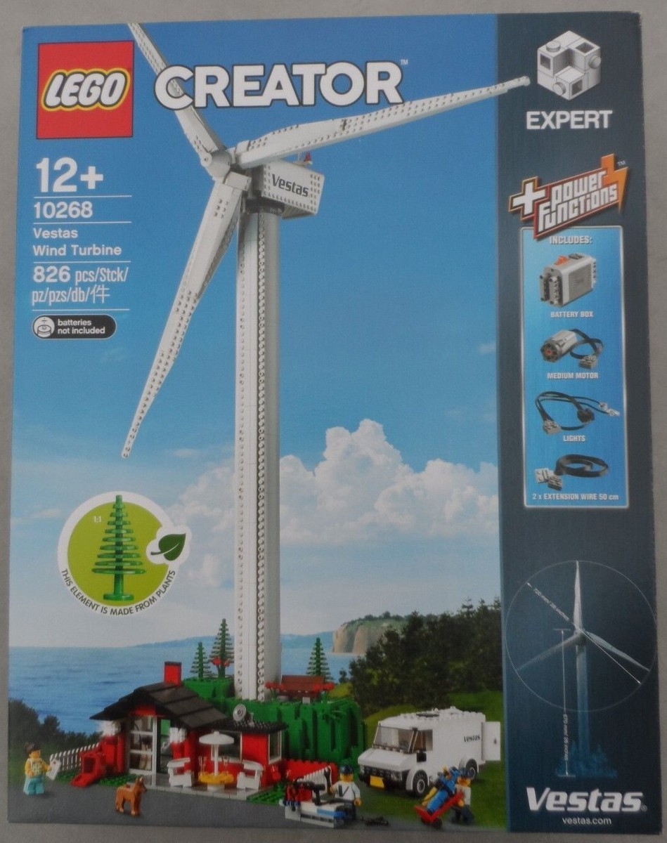 LEGO Creator Expert Vestas Wind Turbine 10268 Factory New Sealed