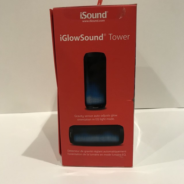 iglowsound tower bluetooth speaker
