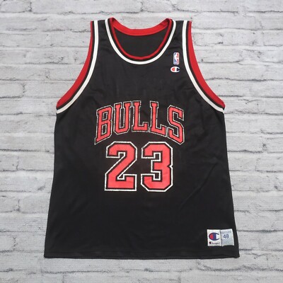 ウェア NBA BULLS JORDAN 90's Authentic XL 90's Michael Jordan Chicago Bulls Champion NBA Jersey Size
