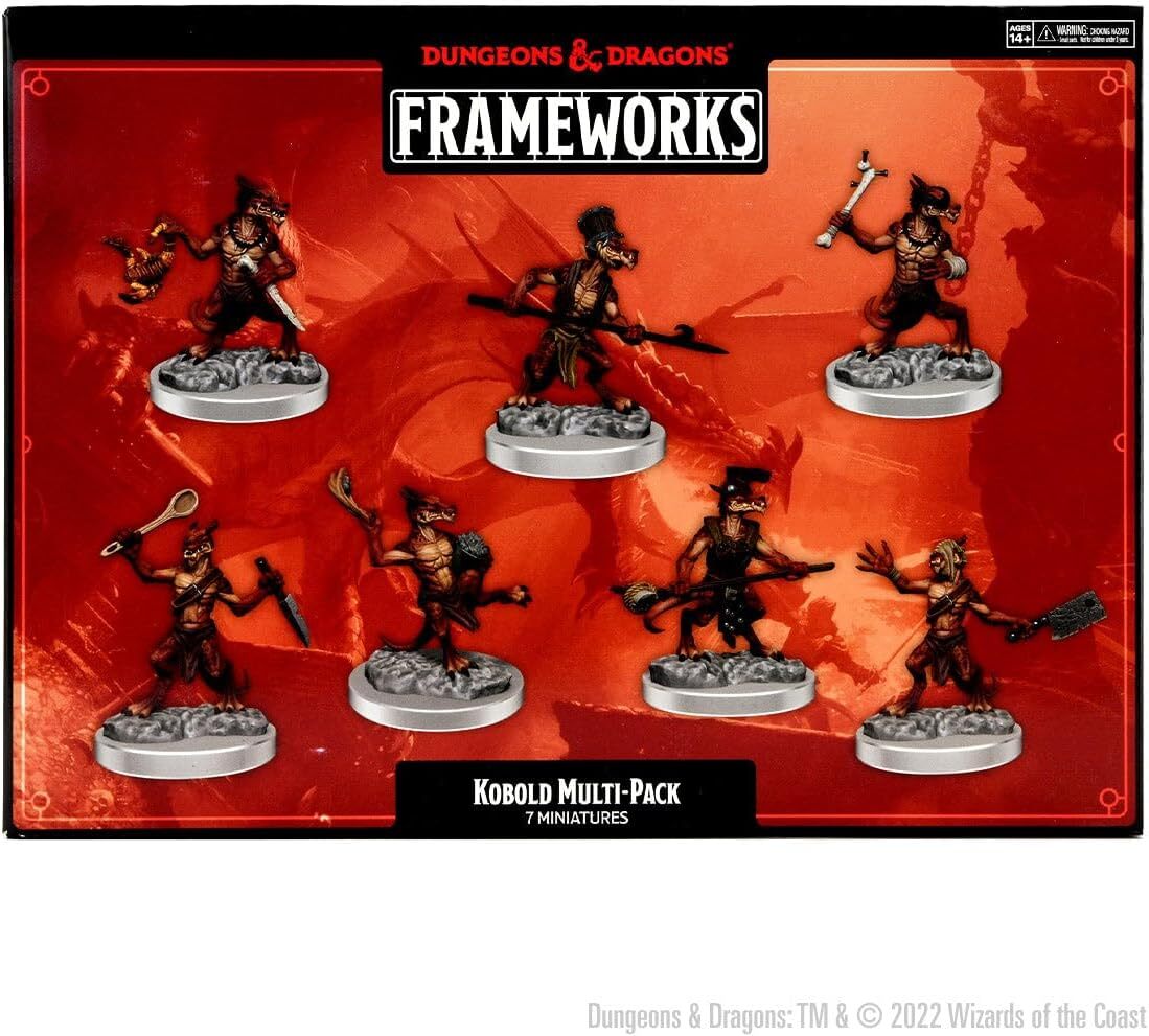 Фреймворки WizKids Dungeons - Dragons: Кобольды WZK 75067