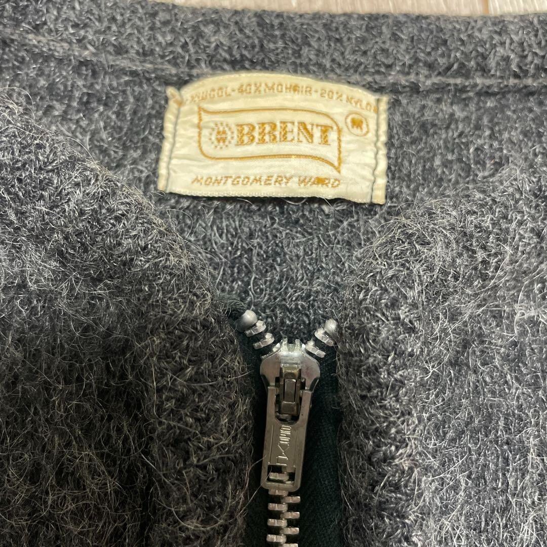 Brent Vintage 60s Gray Mohair Cardigan Size M Men | eBay Brent Vintage 60s Gray Mohair Cardigan Size M Men | eBay