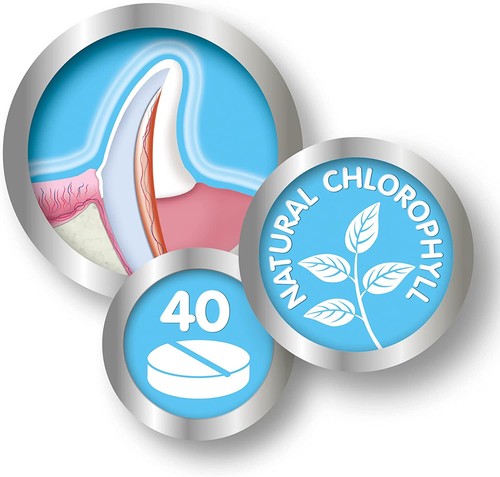 BEAPHAR FRESH BREATH TABLETS FOR DOG OR CATS HELPS CONTROL BAD BREATH 3 X 40=120 - Picture 6 of 7