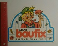 Aufkleber/Sticker: Lorenz Baufix Bauen + spielen mit Holz (23091626)