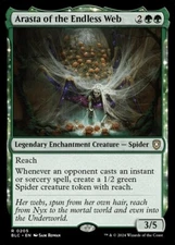 Arasta of the Endless Web 0205 Non Foil Rare Bloomburrow Commander MTG NM