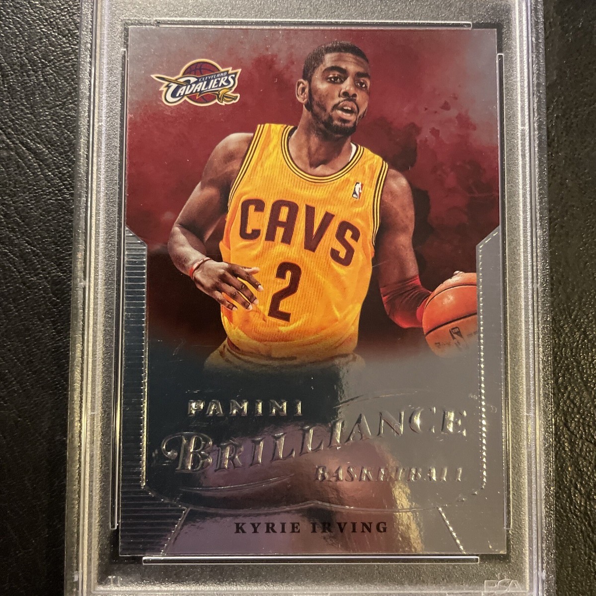 2012 Panini Brilliance Kyrie Irving Rookie Card #260 PSA 9 Mint