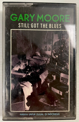 Gary Moore Still Got The Blues Music Cassette Tape TCV 2612 Virgin Records 1990