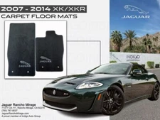 JAGUAR Carpet Floor Mats 07-14 XK XKR Flint C2P2441LFN Genuine