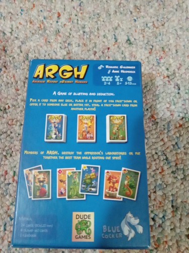 Argh Animals Revolt Against Humans - Card Game - Picture 2 of 6