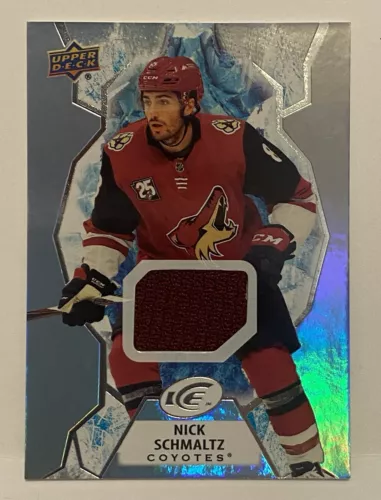 2021-22 Upper Deck Ice Nick Schmaltz Game Used Jersey #17 Coyotes