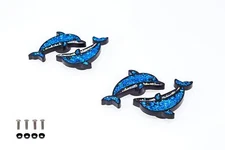 FD&D Multiple Use Shining Screw Cap,Dolphin Pattern with M5/M6 Machine Screw