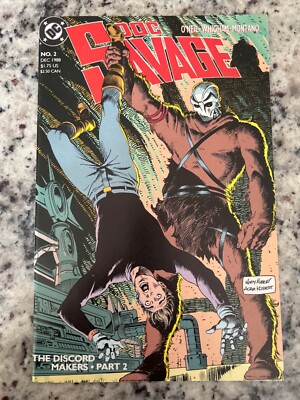 Doc Savage #2 Vol. 2 (DC, 1988) mid-grade