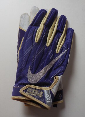 Nike Superbad 4.0 Football Gloves Washington Huskies Men 4XL
